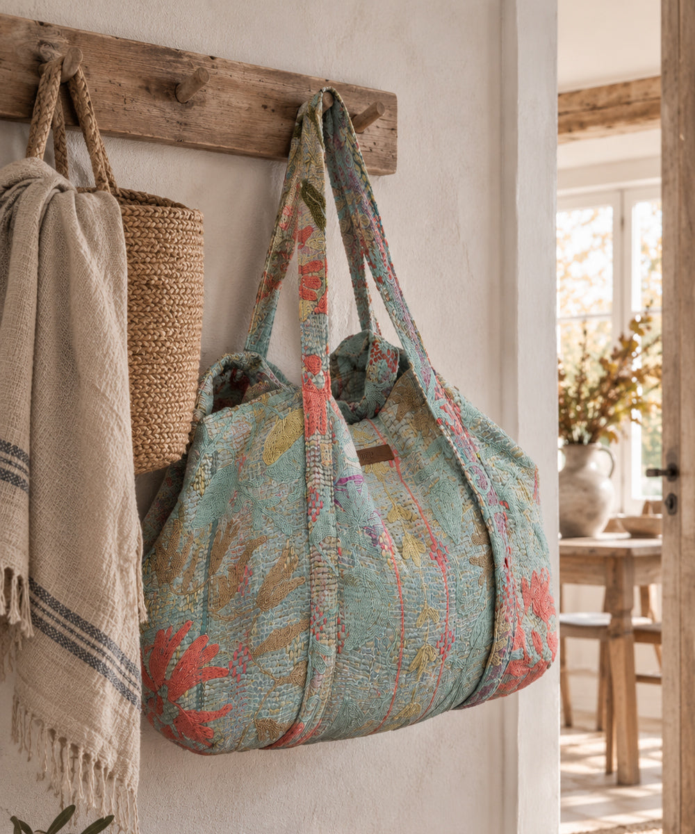Suzani Vintage Beach Bag