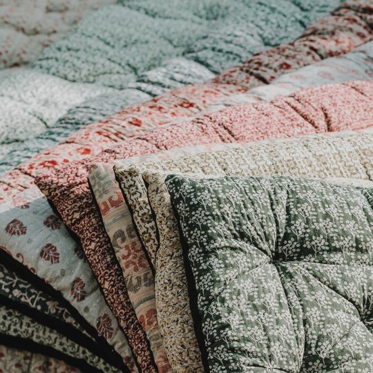 Sari kantha Madrasser fra Quote Copenhagen