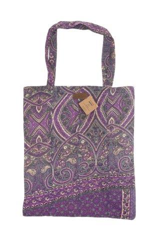 Shopper aus Seidenmix