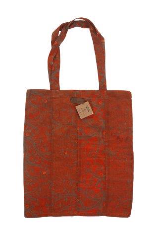 Shopper aus Seidenmix