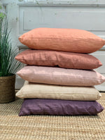 Linen pillow - Grape