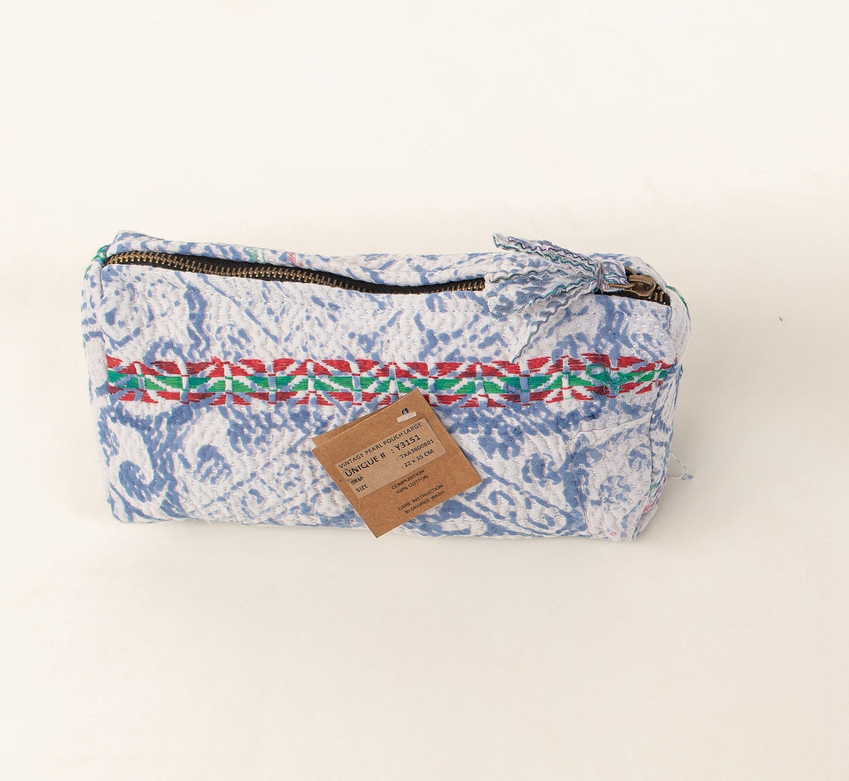 Vintage Pearl Pouch Large