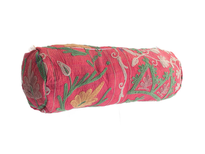 Suzani Bolster Cover Ø20x60