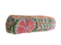 Suzani Nackenrolle Kissenbezug Ø20x60